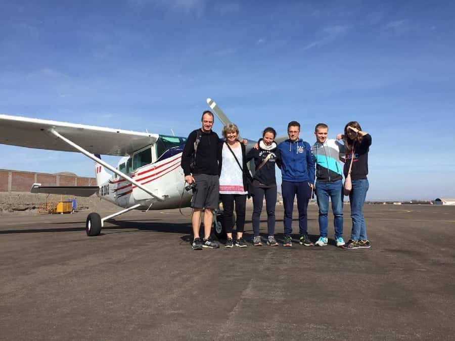Nazca: Overflight of the Nazca Lines - From your hotel to Maria Reiche Aerodrome