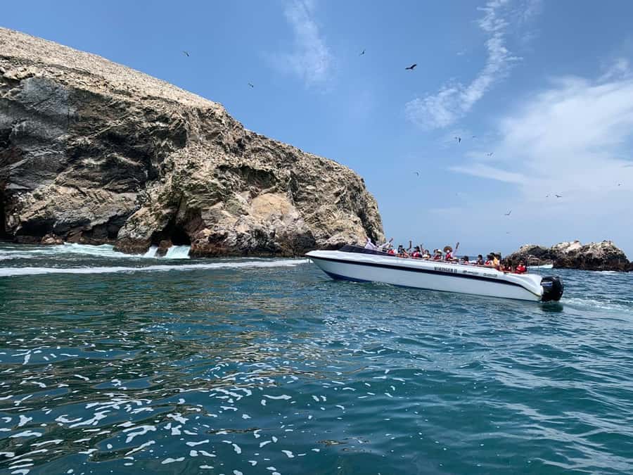 Paracas: Ballestas Island & Nature Reserve all inclusive - Mirador Catedral and the shape of the coast
