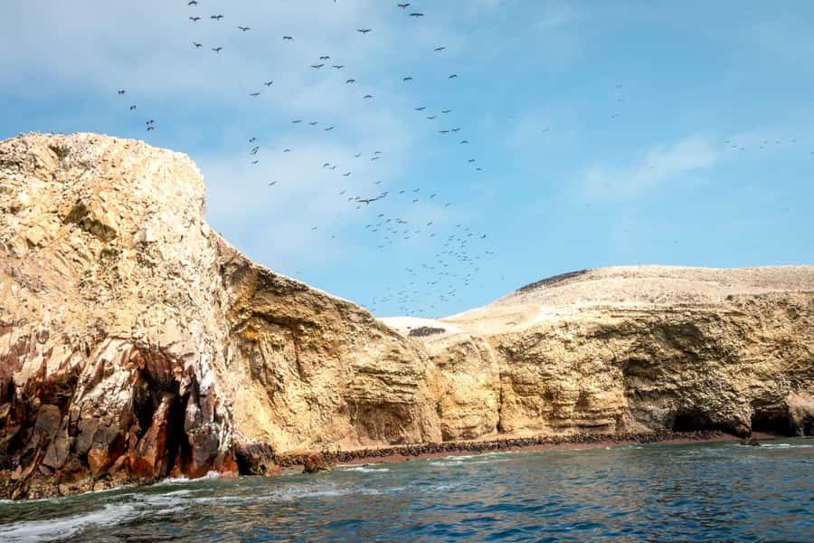 Paracas: Ballestas Island & Nature Reserve all inclusive - Playa Roja and Paracas’s unusual colors
