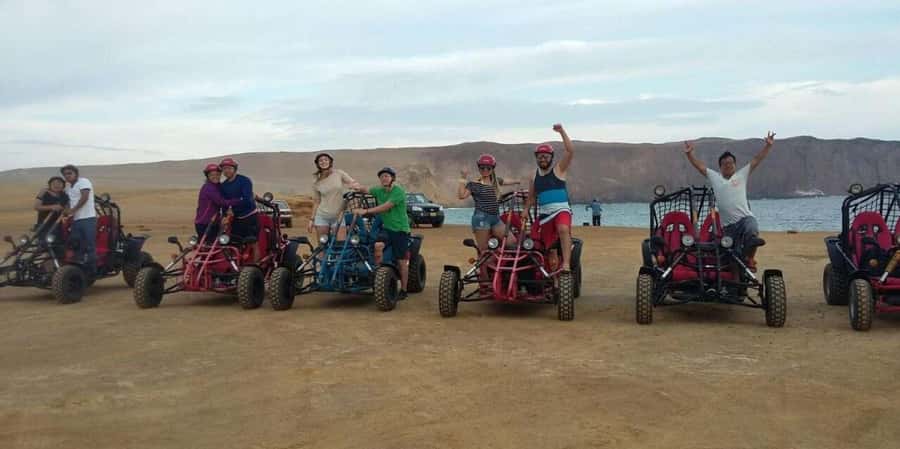 Paracas: Drive ATV and Buggy in Paracas Reserve - A quick safety lesson before the sand