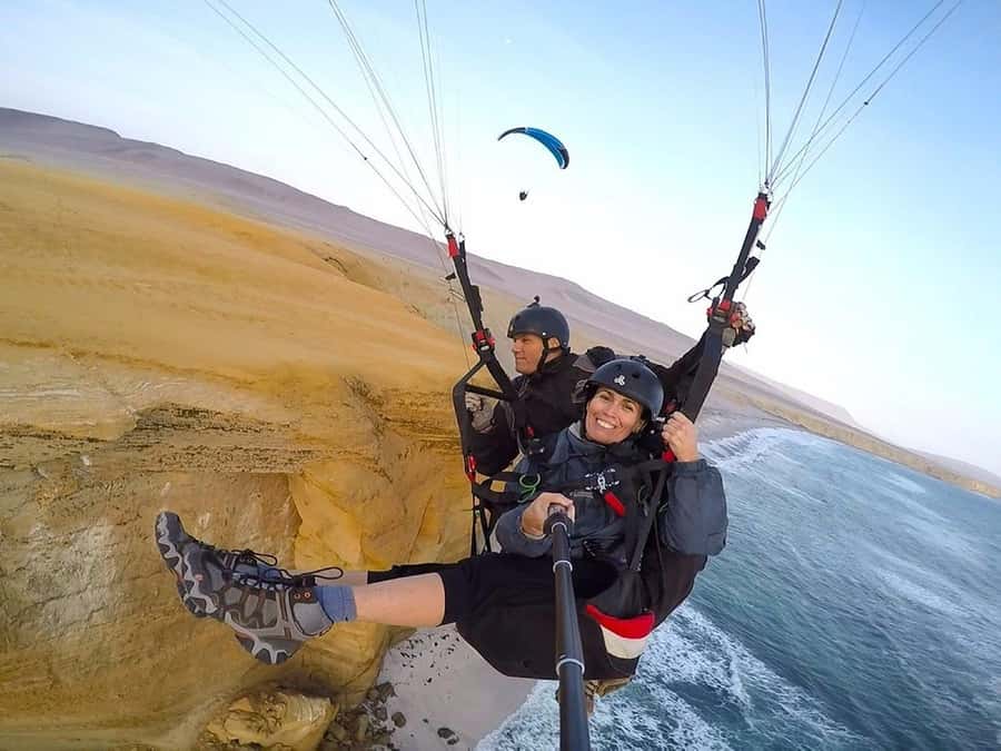 Paracas : Paragliding - Fly Like a Bird - Why Paracas looks different from the sky