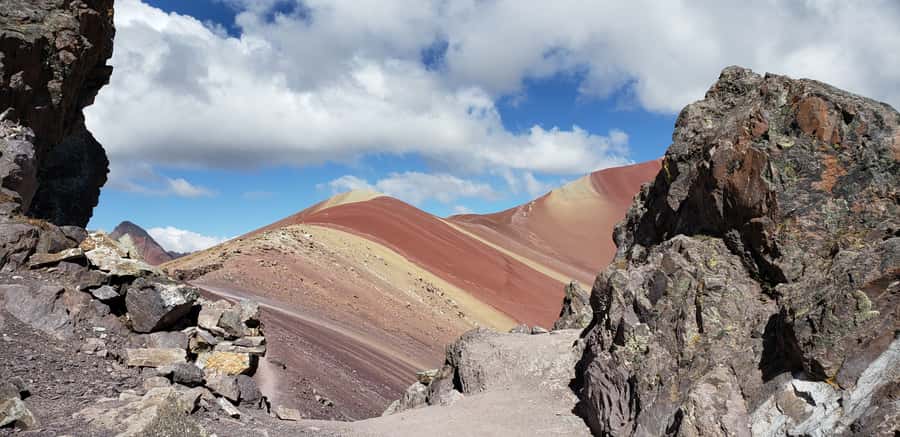 Peru: Rainbow Mountain and Red Valley View Point Tour - Vinicunca at 5,020 meters