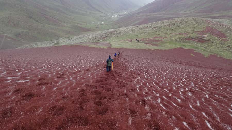 Peru: Rainbow Mountain and Red Valley View Point Tour - Red Valley adds a different kind of beauty