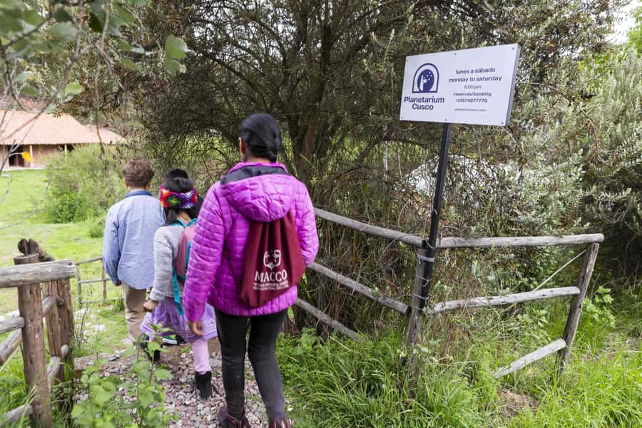 Planetarium Cusco OFFICIAL SITE: Andean Astronomy experience - The 18:05 arrival and interpretation rooms