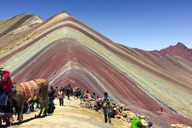 Private Rainbow Mountain Full Day Tour - Reaching the colored summit around 10:45 am