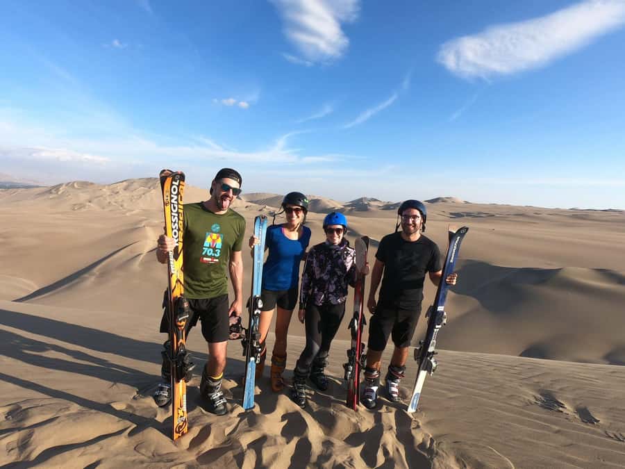 Pro Sanboarding or skiing in Huacachina from Lima - Day trip - A two-hour buggy ride through the dunes