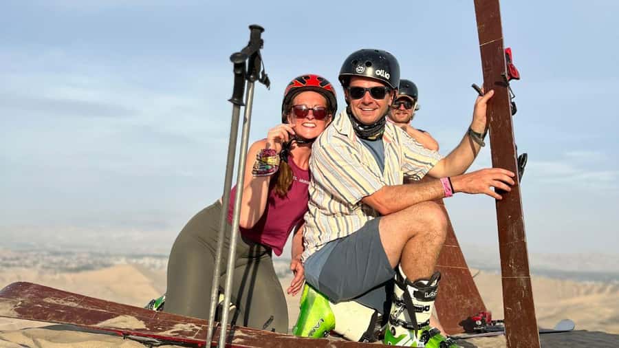 Pro Sanboarding or skiing in Huacachina from Lima - Day trip - Leaving Miraflores from Calle Porta 145