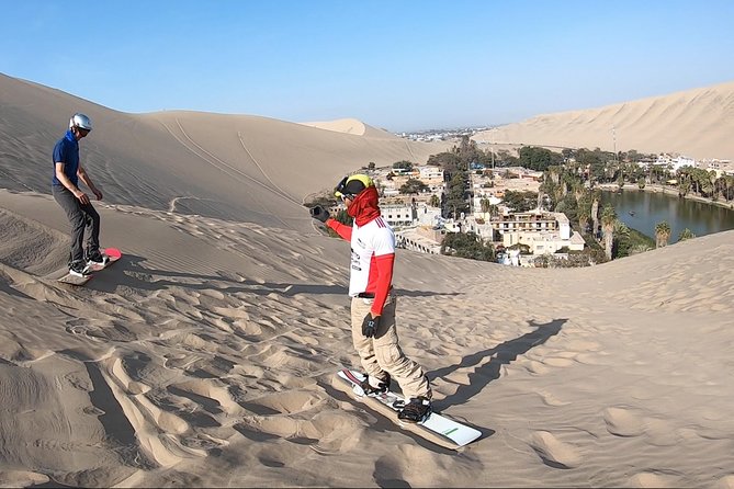 Professional Sandboard & Sandski Tour in Ica, Peru - Starting at Huacachina Oasis at 3 pm