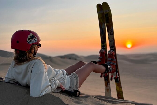 Professional Sandboarding and Sandskiing Tour, Ica, Peru - The 3 p.m. equipment test