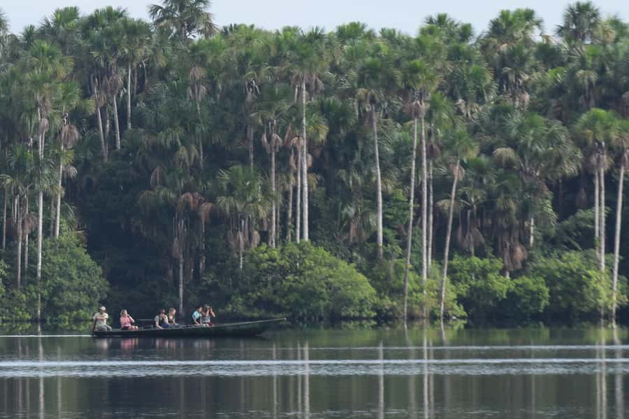 Puerto Maldonado: Sandoval Lake Full-Day Trip with Canoeing - Canoeing across Sandoval Lake