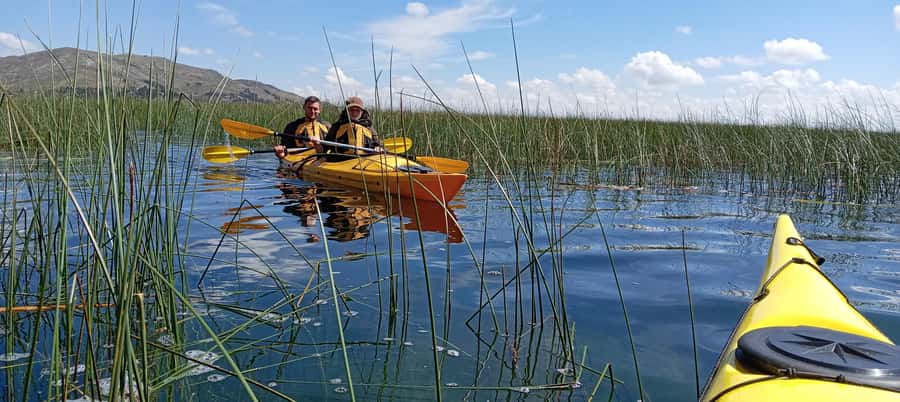 Puno: 2-day Uros Kayak Tour with Homestay at Amantani Island - Meeting the Uro community on floating islands