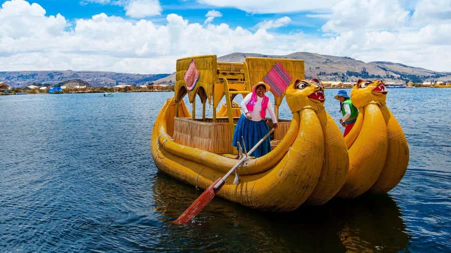 Puno: Uros and Taquile Islands Full-Day Tour with Lunch - Walking on the Uros Islands