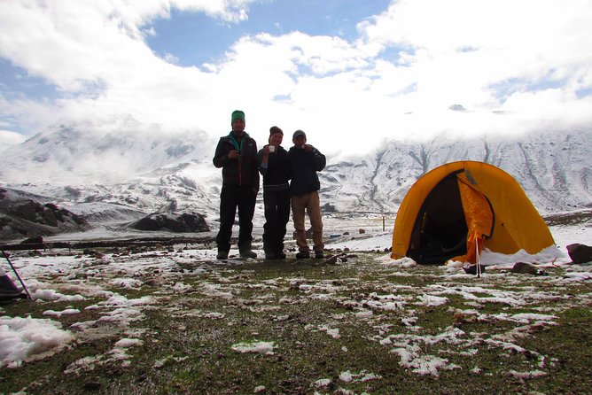 Qampa Climbing 2 Days in Ausangate - The Summit View Toward Salkantay
