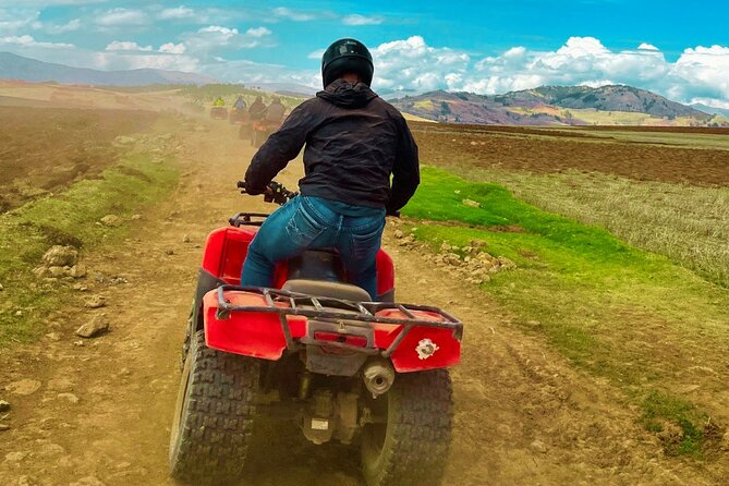 Quad bikes in Moray and Salineras and Picnic with llamas - Cruzpata: learning the ATV before the ride