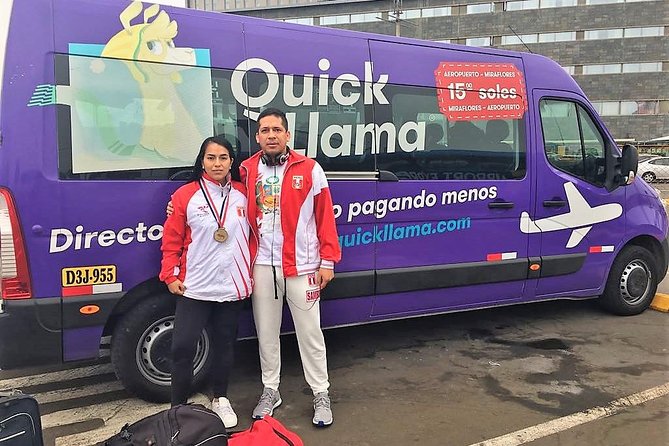 QuickLlama: Door-to-door transfer from Lima Airport to Miraflores - The final drop-off in Miraflores