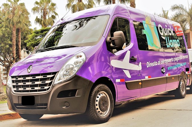 QuickLlama: Door-to-door transfer from Miraflores to Lima Airport - Communication can make or break the experience