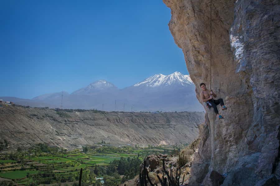Rock Climbing in Arequipa, Perú - What the $49 price really covers