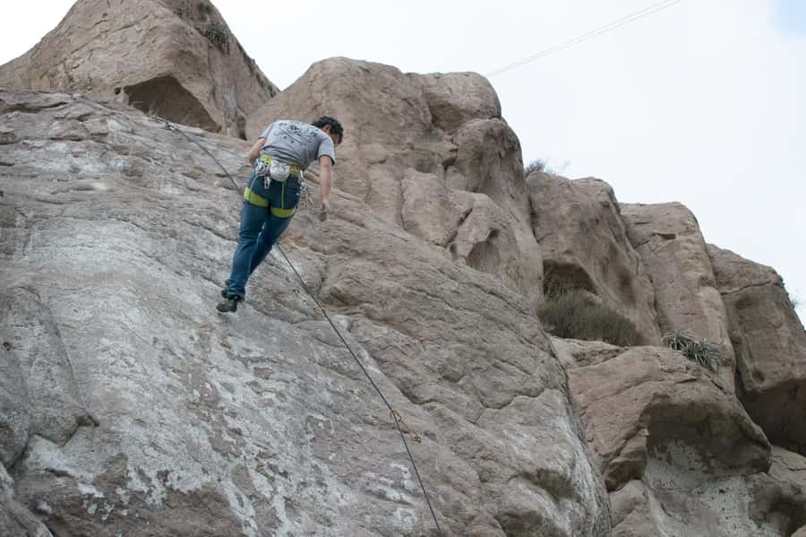 Rock Climbing in Arequipa, Perú - What to wear and pack for the four hours