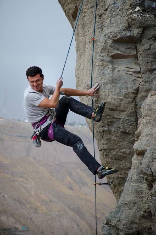 Rock Climbing in Arequipa, Perú - Timing your day around the return