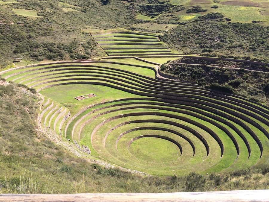Sacred Valley: Chinchero, Moray, Ollantaytambo & Pisac+Lunch - Maras salt mines add a working tradition to the ruins