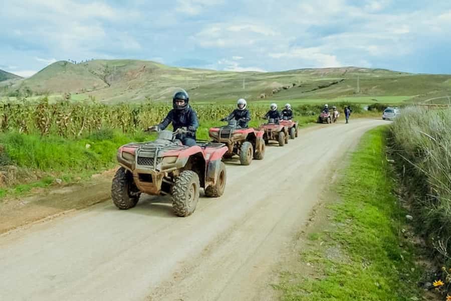 Sacred Valley: Huaypoo Lagoon and Maras by Quad Bike - ATV - Learning to handle the ATV in 15 minutes