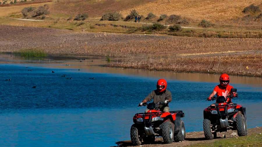 Sacred Valley: Huaypoo Lagoon and Maras by Quad Bike - ATV - Huaypo Lagoon and the first part of the route