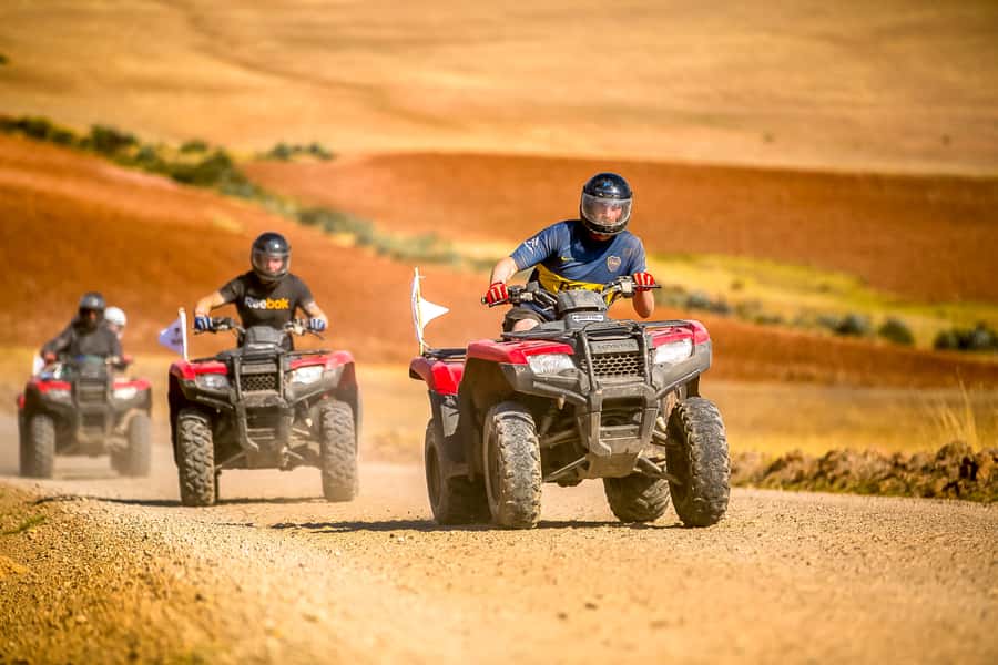 Sacred Valley: Maras & Moray by Quad Bike from Cusco - Learning to ride before Moray