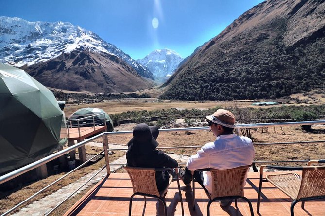 Salkantay Trek 4 Days to Machu Picchu by Glamping Sky Lodge Dome - Guides, meals, and the human side of the trek