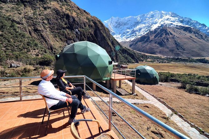 Salkantay Trek 4 Days to Machu Picchu by Glamping Sky Lodge Dome - Day two, the Salkantay Pass and the long descent