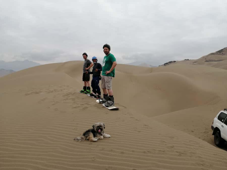 Sandbording in Lima - The good and the less certain parts
