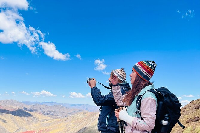 The Vinicunca Rainbow Mountain in a day from Cusco - Reaching the Rainbow Mountain viewpoint