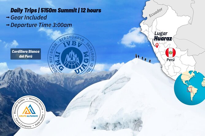 Tour Climbing Nevado Mateo | Your First 5,150 m Summit | 12 Hours - Key points to know before climbing Nevado Mateo