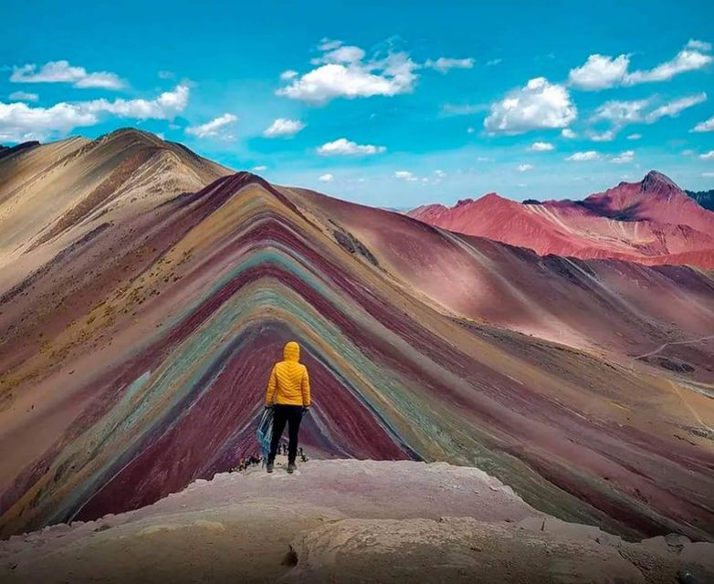 Tour Rainbow Mountain - Returning by the same route