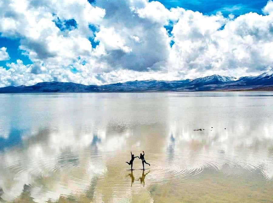 Tour to the Salinas Lagoon and National Reserve in Arequipa - Breakfast in Chiguata with the volcanoes ahead