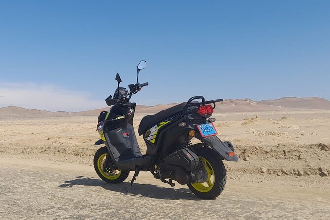 Visit the Paracas National Reserve on a SCOOTER - Yumaque and the coastal viewpoints